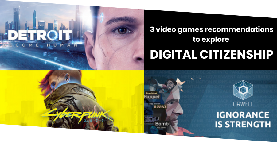 You are currently viewing 3 video game recommendations to explore digital citizenship