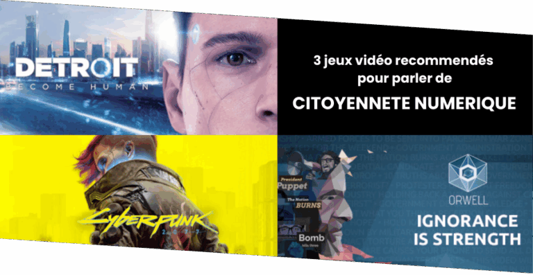 Lire la suite à propos de l’article 3 recommandations de jeux vidéo pour explorer la citoyenneté numérique