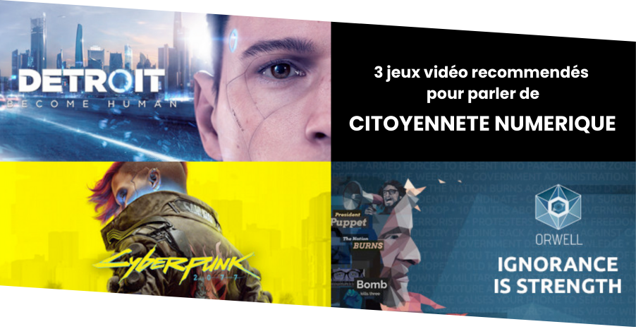 You are currently viewing 3 recommandations de jeux vidéo pour explorer la citoyenneté numérique