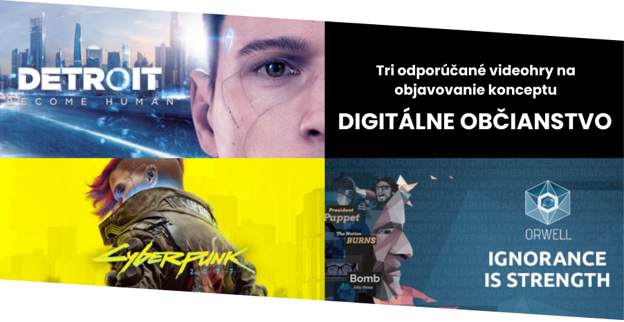 You are currently viewing Tri odporúčané videohry na objavovanie digitálneho občianstva